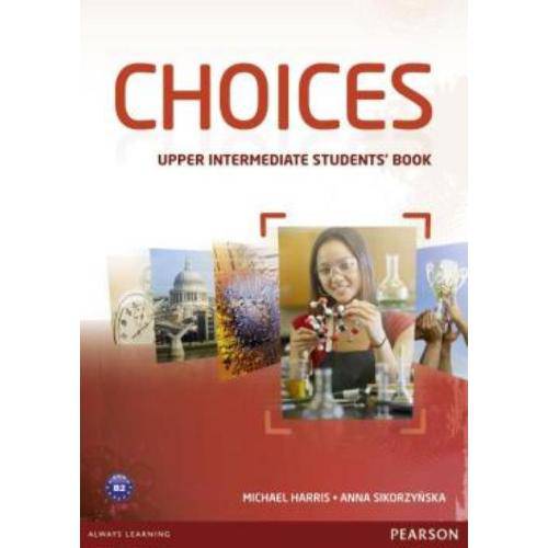 Tamanhos, Medidas e Dimensões do produto Choices Upper Intermediate Students Book - Pearson