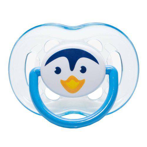 Tamanhos, Medidas e Dimensões do produto Chupeta Avent S2 Pinguim Azul - Certificado OCP003 Ifbq Segurança