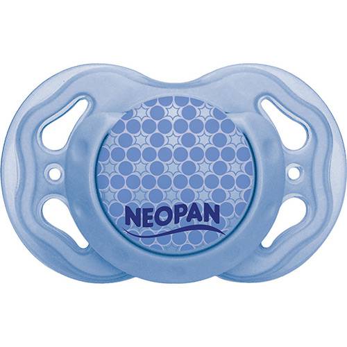 Tamanhos, Medidas e Dimensões do produto Chupeta Neopan Neopan Soft Ortodôntica Nº 2 - Azul