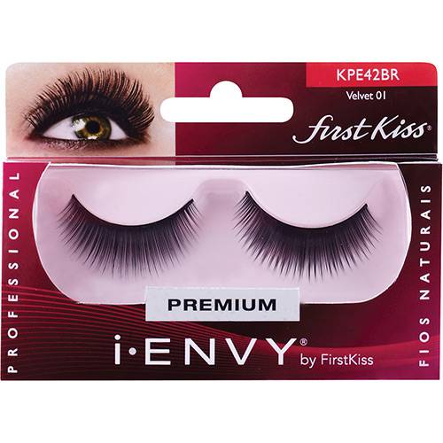 Tamanhos, Medidas e Dimensões do produto Cílios Postiços First Kiss Velvet 01