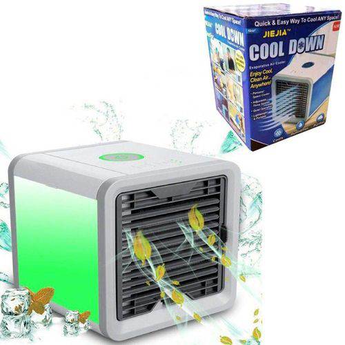 Tamanhos, Medidas e Dimensões do produto Climatizador Ventilador Ar Agua Cool Cooler Gelado Luminaria