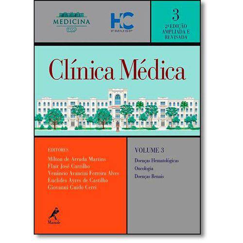 Tamanhos, Medidas e Dimensões do produto Clinica Medica - Vol. 3 - 2º Ed