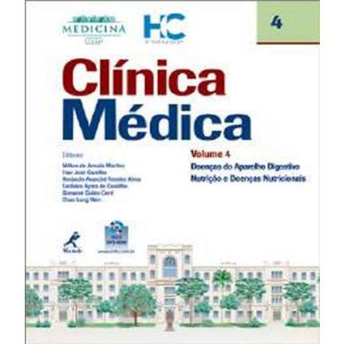 Tamanhos, Medidas e Dimensões do produto Clinica Medica - Vol 04
