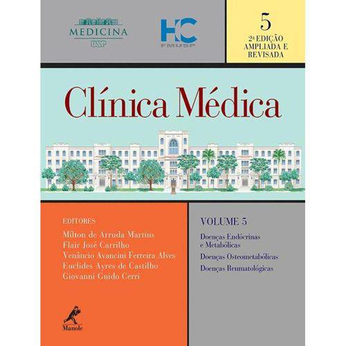 Tamanhos, Medidas e Dimensões do produto Clínica Médica - Vol.5