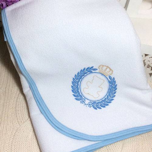 Tamanhos, Medidas e Dimensões do produto Cobertor Bebê Bouclê Hira Azul