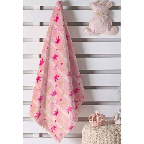 Tamanhos, Medidas e Dimensões do produto Cobertor de Bebê Plush Baby 85cm X 1,10m Estampado Princesa Hedrons