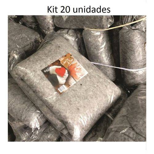 Tamanhos, Medidas e Dimensões do produto Cobertor Manta Doacao Casal do Bem Kit com 20 Unidades