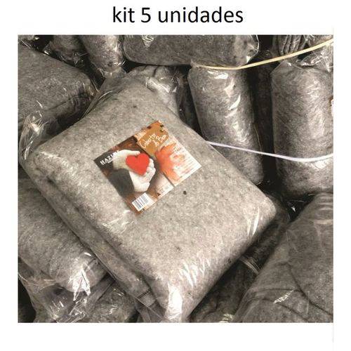 Tamanhos, Medidas e Dimensões do produto Cobertor Manta Doacao Casal do Bem Kit com 5 Unidades