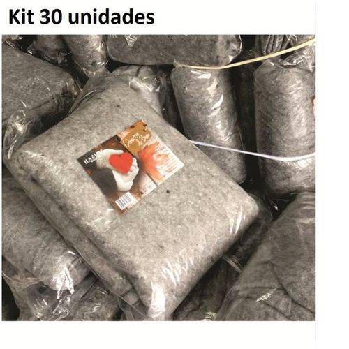 Tamanhos, Medidas e Dimensões do produto Cobertor Manta Popular Doacao Solteiro do Bem Kit com 30 Pecas