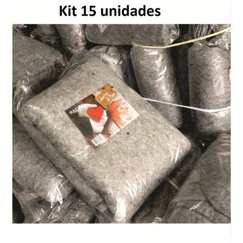 Tamanhos, Medidas e Dimensões do produto Cobertor Manta Popular Doacao Solteiro do Bem Kit com 15 Pecas