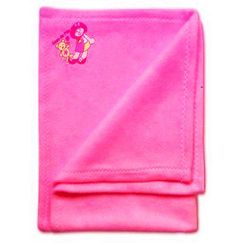 Tamanhos, Medidas e Dimensões do produto Cobertor para Boneca Pink - Laço de Fita