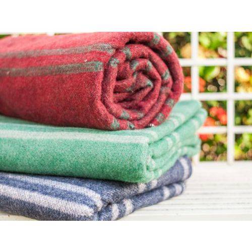 Tamanhos, Medidas e Dimensões do produto Cobertor Popular Casal Listrado Doação 180 X 210 Cm