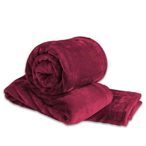 Tamanhos, Medidas e Dimensões do produto Cobertor Super Soft Solteiro 300 Gramas Barberry- Sultan