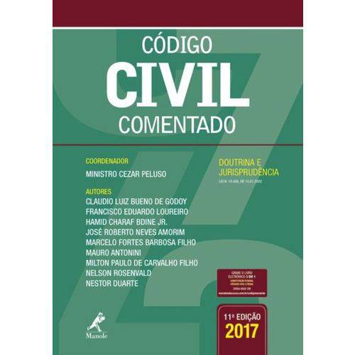 Tamanhos, Medidas e Dimensões do produto Código Civil Comentado - 11ª Edição - 2017 - Peluso