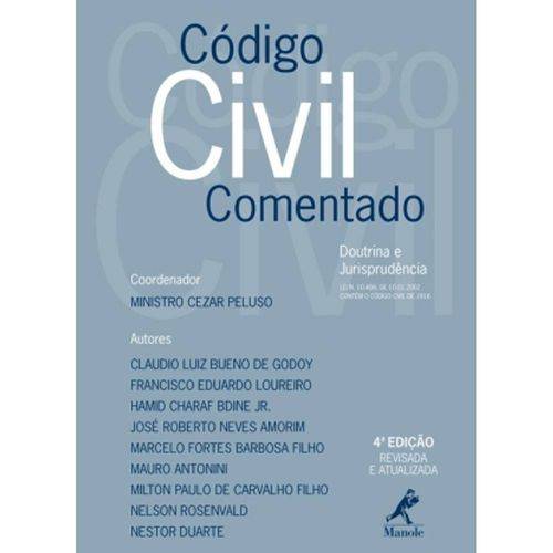 Tamanhos, Medidas e Dimensões do produto Codigo Civil Comentado - 4º Ed. 2010