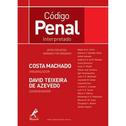 Tamanhos, Medidas e Dimensões do produto Codigo Penal Interpretado - 1ª Ed. 2011