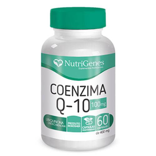 Tamanhos, Medidas e Dimensões do produto Coenzima - Nutrigenes - Ref.: 116 - 60 Cápsulas de 400 Mg