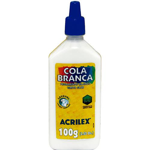 Tamanhos, Medidas e Dimensões do produto Cola Plástica Acrilex 100gr