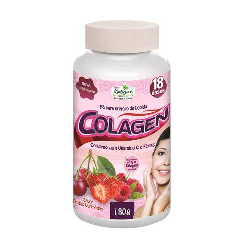 Tamanhos, Medidas e Dimensões do produto Colagen com Vitamina C e Fibras Sabor Frutas Vermelhas 180g - Katigua