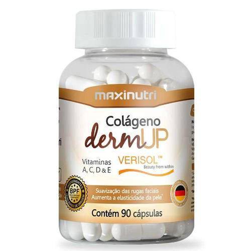 Tamanhos, Medidas e Dimensões do produto Colágeno Dermup Verisol 750mg com 90 Cápsulas - Maxinutri