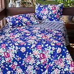 Tamanhos, Medidas e Dimensões do produto Colcha Queen Boutis Flora com 2 Porta Travesseiros - Casa & Conforto