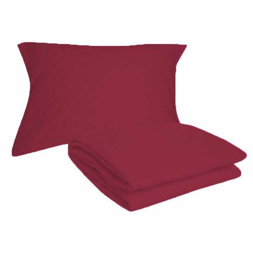 Tamanhos, Medidas e Dimensões do produto Colcha Sleep Solteiro e Porta Travesseiro Innovi Cereja Kacyumara