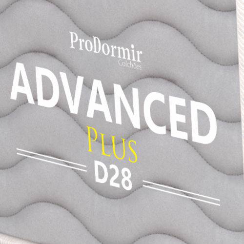 Tamanhos, Medidas e Dimensões do produto Colchão de Espuma ProDormir Casal Advanced Plus D28 - (138x188x26cm)