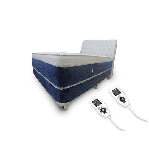 Tamanhos, Medidas e Dimensões do produto Colchão Magnético Bio Massageador 2 Controles Soft Hr Premium Casal + Box