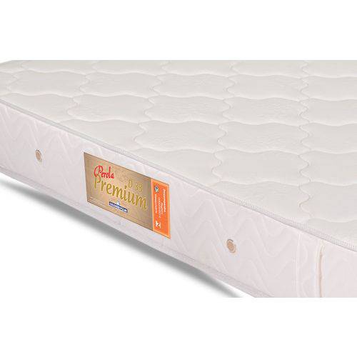 Tamanhos, Medidas e Dimensões do produto Colchão Polar Espuma D33 Pérola Premium Branco - Queen Size - 1,58x1,98x0,24