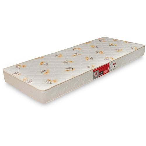 Tamanhos, Medidas e Dimensões do produto Colchão Solteiro Castor Sleep Max Espuma D28 Selada - (78x188x18cm)