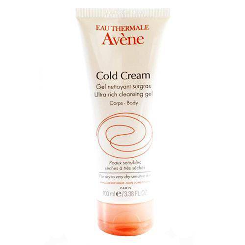 Tamanhos, Medidas e Dimensões do produto Cold Cream Gel de Limpeza Avène - Limpador Facial 100ml