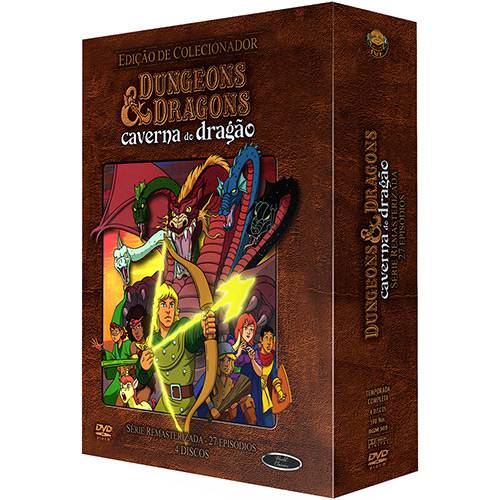 Tamanhos, Medidas e Dimensões do produto Coleção Caverna do Dragão - a Série Completa Remasterizada (4 DVDs)
