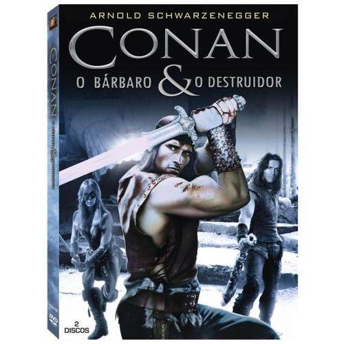 Tamanhos, Medidas e Dimensões do produto Coleção Conan - o Bárbaro e o Destruidor (DUPLO)