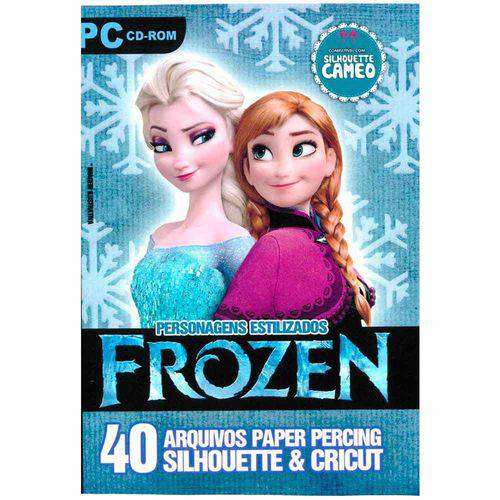 Tamanhos, Medidas e Dimensões do produto Coleção Dvd - Frozen Silhouette Cameo