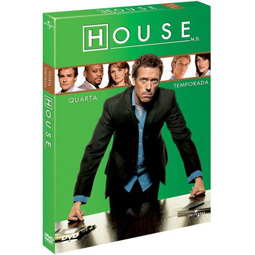 Tamanhos, Medidas e Dimensões do produto Coleção DVD House: 4° Temporada