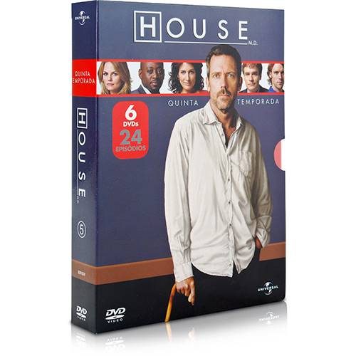 Tamanhos, Medidas e Dimensões do produto Coleção DVD House: 5ª Temporada