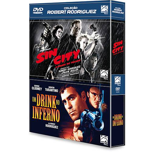 Tamanhos, Medidas e Dimensões do produto Coleção DVD Robert Rodriguez: Sin City + um Drink no Inferno (Duplo)