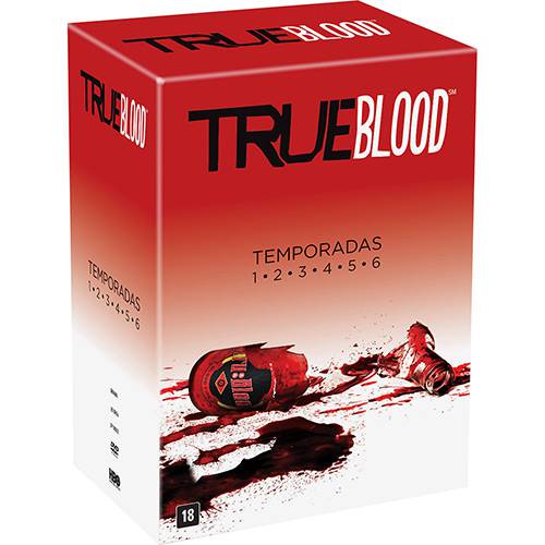 Tamanhos, Medidas e Dimensões do produto Coleção DVD - True Blood 1ª a 6ª Temporada (29 Discos)