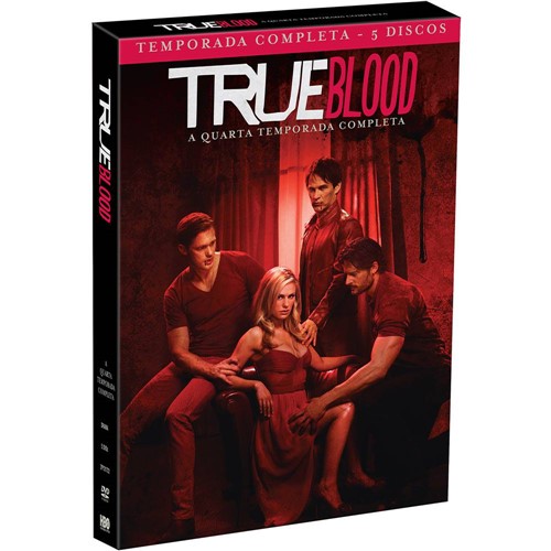Tamanhos, Medidas e Dimensões do produto Coleção DVD True Blood: 4ª Temporada Completa (5 DVDs)