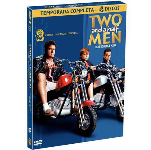 Tamanhos, Medidas e Dimensões do produto Coleção DVD Two And a Half Men: 2ª Temporada (4 DVDs)