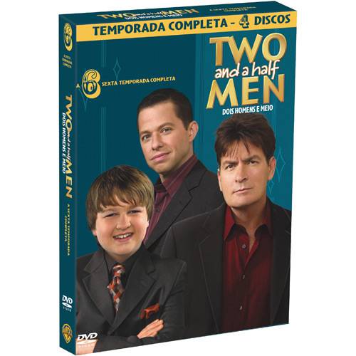 Tamanhos, Medidas e Dimensões do produto Coleção DVD Two And Half Men: 6ª Temporada (4 DVDs)