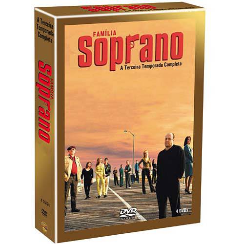 Tamanhos, Medidas e Dimensões do produto Coleção Família Soprano: a 3ª Temporada Completa (4 DVDs)