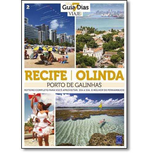Tamanhos, Medidas e Dimensões do produto Colecao Guia 7 Dias Vol 2 - Recife Olinda e Porto de Galinhas - Europa