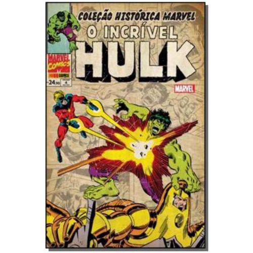 Tamanhos, Medidas e Dimensões do produto Coleção Histórica Marvel - o Incrível Hulk - Vol. 04
