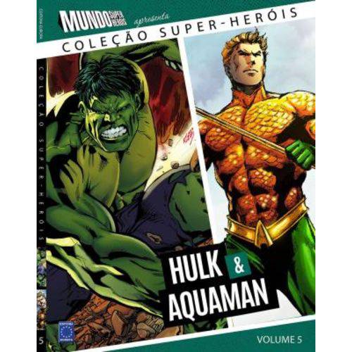 Tamanhos, Medidas e Dimensões do produto Coleção Super-Heróis Volume 5: Hulk e Aquaman