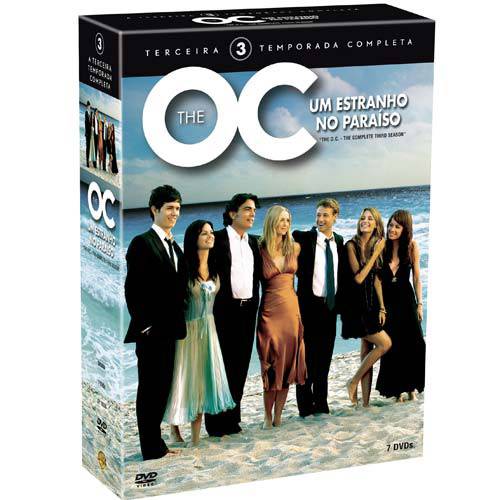 Tamanhos, Medidas e Dimensões do produto Coleção The O.C.: um Estranho no Paraíso - 3ª Temporada Completa (7 DVDs)