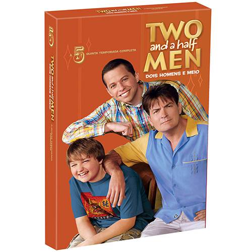 Tamanhos, Medidas e Dimensões do produto Coleção Two And a Half Men: 5ª Temporada (3 DVDs)