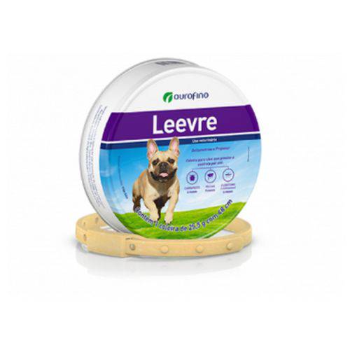 Tamanhos, Medidas e Dimensões do produto Coleira Antipulga e Carrapato para Cães Leevre Pequena 48 Cm - Ourofino