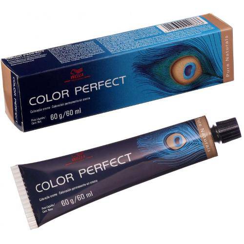 Tamanhos, Medidas e Dimensões do produto Coloração Wella Color Perfect 7/0 Louro Médio Natural 60g