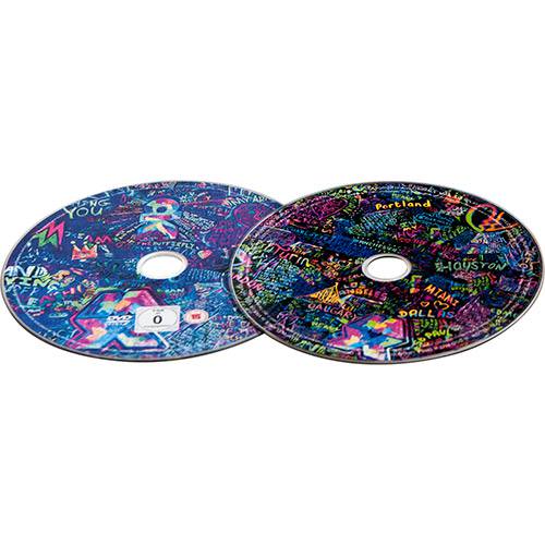 Tamanhos, Medidas e Dimensões do produto Combo Coldplay: Live 2012 (DVD+CD)